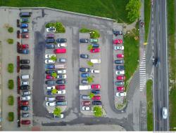 Photo Textures of Roads from Above